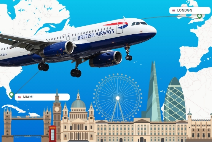 How Do You Book a British Airways Flight From Miami to London?