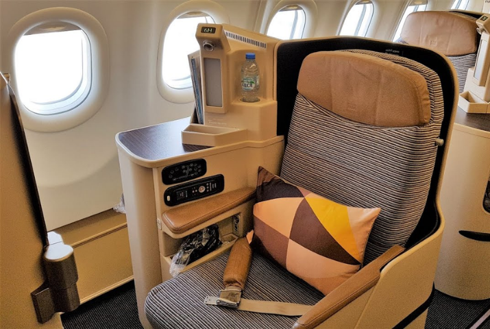 Etihad Airways Business Class