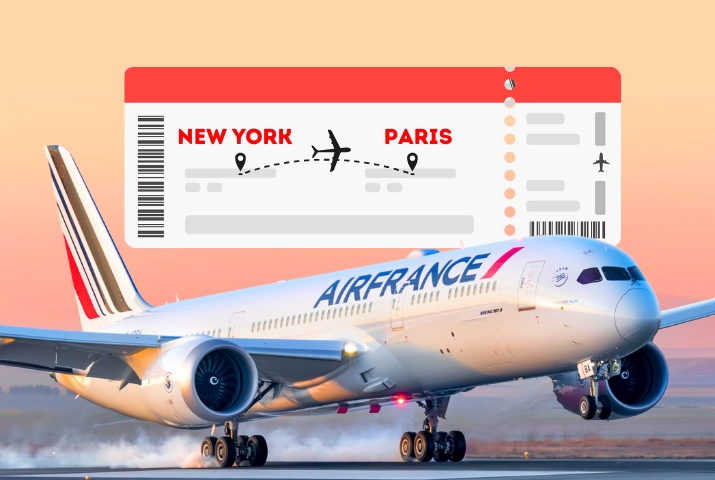 How Do You Book Air France Flights From New York To Paris?
