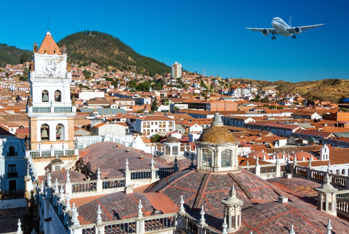 ¿Cuánto dura el vuelo desde Estados Unidos hasta Bolivia? 