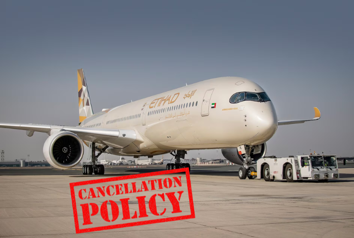 Etihad Airways Cancellation and Change Policies