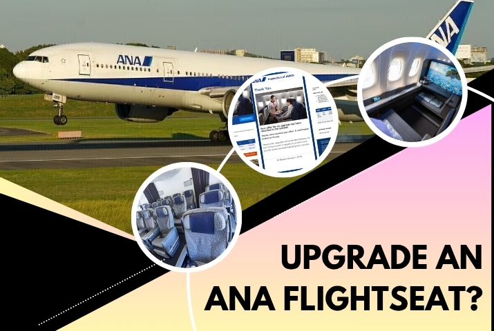 How to Upgrade an ANA Flight Seat?