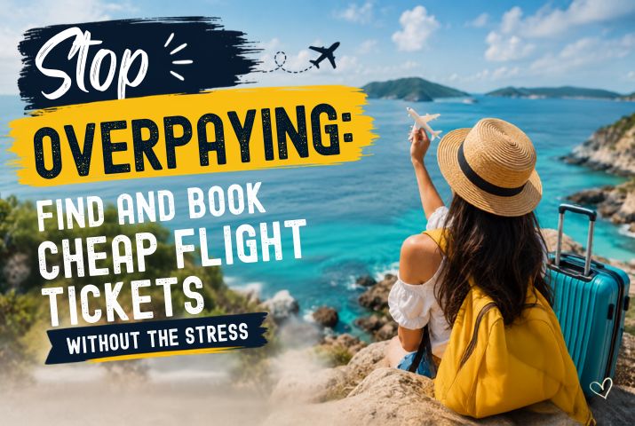 Stop Overpaying| Find and Book Cheap Flight Tickets without the Stress