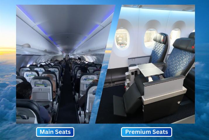 What Is the Difference Between Main and Premium Seats on Alaska Airlines?