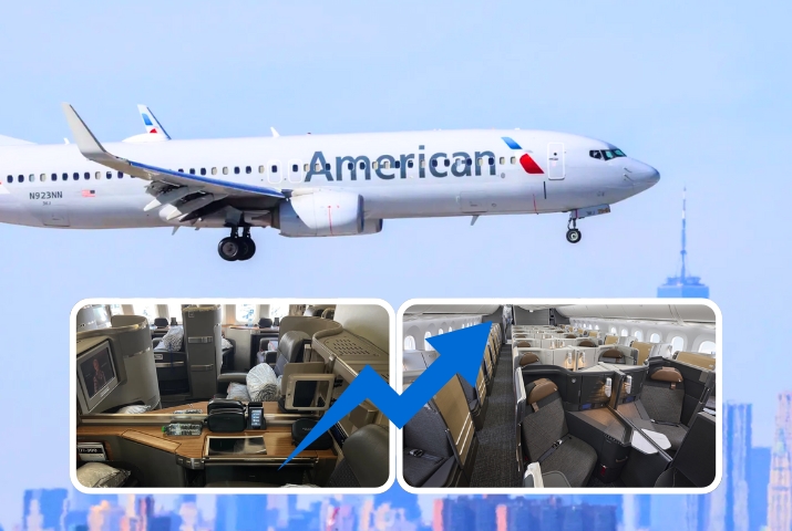 Can I Upgrade to First or Business Class on American Airlines? 