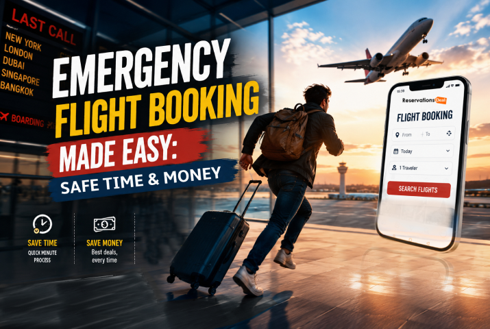 Emergency Flight Booking Made Easy: Save Time and Money