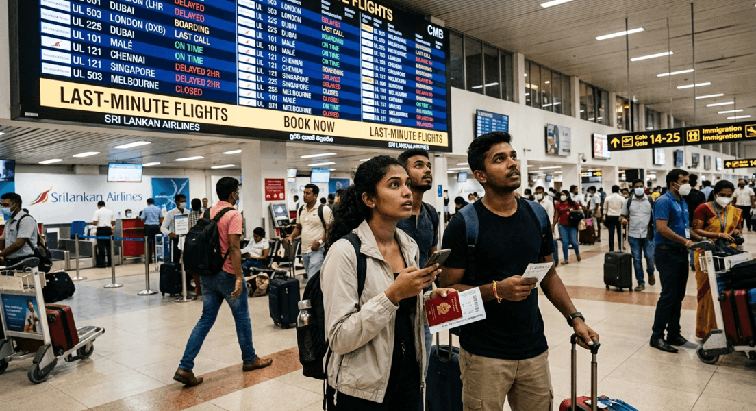 Budget-Friendly Last-Minute Flights from Sri Lanka