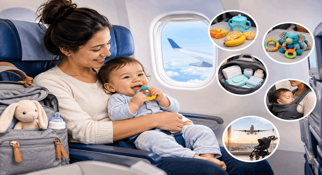Tips Perjalanan Udara dengan Bayi Tanpa Repot